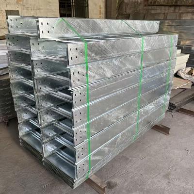 Width  1000mm  50mm Galvanised Cable Tray Ladder System Adjustable Flexible And Strong