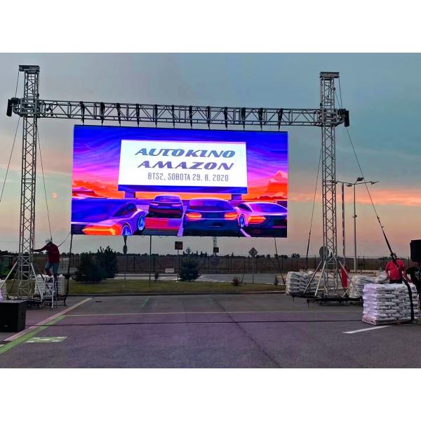 RH-A 4.8 outdoor rental LED display die-cast aluminum material