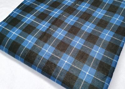 Rasgo puro do algodão de pano da tela da flanela da manta de matéria têxtil resistente para a camisa