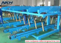 Empilhador pneumático para telhar o rolo do decking do metal que forma a máquina, única camada dupla, projeto rápido da troca