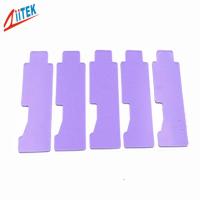 4.0mm protection de radiateur du silicium 94 V0 pour la DVD-ROM de disque compact-ROM refroidissant 2.6w