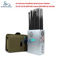Rayon du brouilleur 20m de signal de téléphone portable de l'Amérique pour 5G 600mhz 3700mhz 2.4G 5.2G 5.8G Lojack
