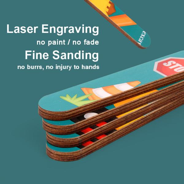 Double Sided Strip 3D Puzzles Baby Toy Wooden Montessori Materials Educational Toys For Children Large Bricks Kids Learn