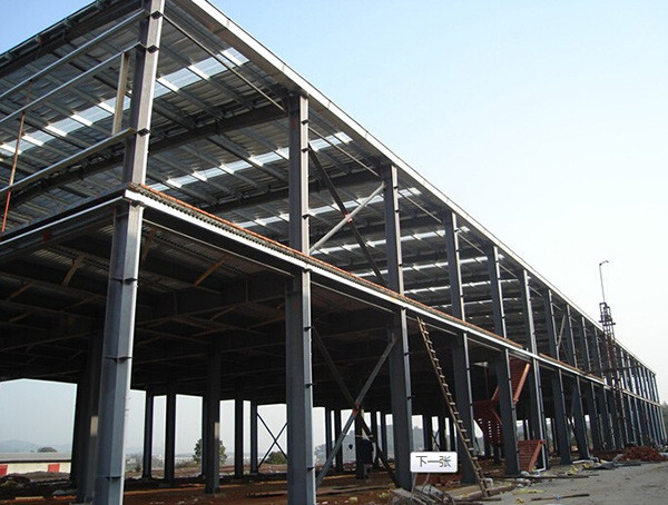 Steel Structure Prefab Commercial Buildings Construction Light Type