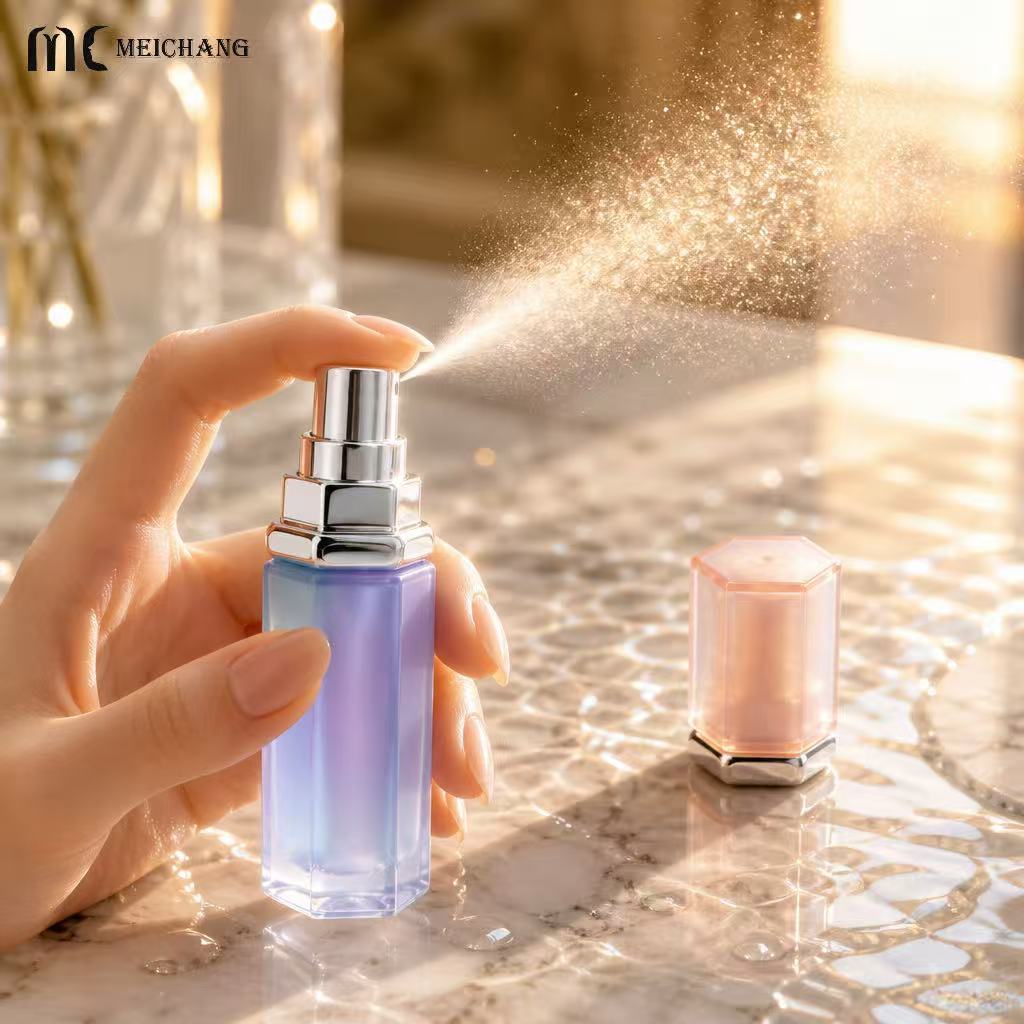 5ml Hexagon Perfume Atomizer,Custom Logo Refillable Mini Perfume Spray Bottle (MC-1207)