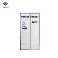 Livraison de colis Smart Locker Pour une utilisation en extérieur Évitez le contact direct avec le scanner de code à barres de la plateforme distante