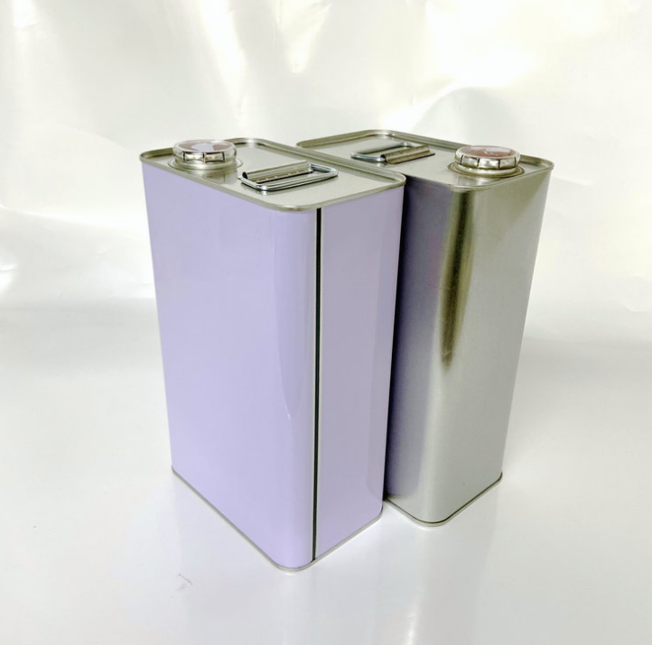 бочонок олова утюга ведра ведра краски металла Tinplate 6L пустой
