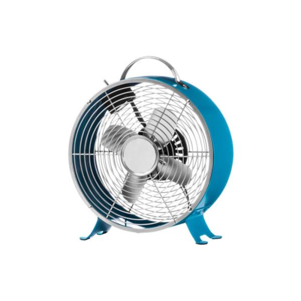 Antique Retro Desk Fan Electric Metal Steel Floor Pedestal 2 Speed Adjustable