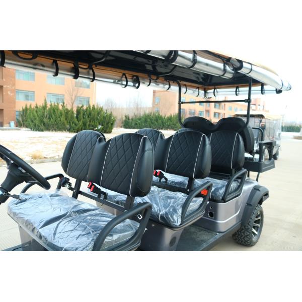 Ambulance électrique à 2 places avec brancard