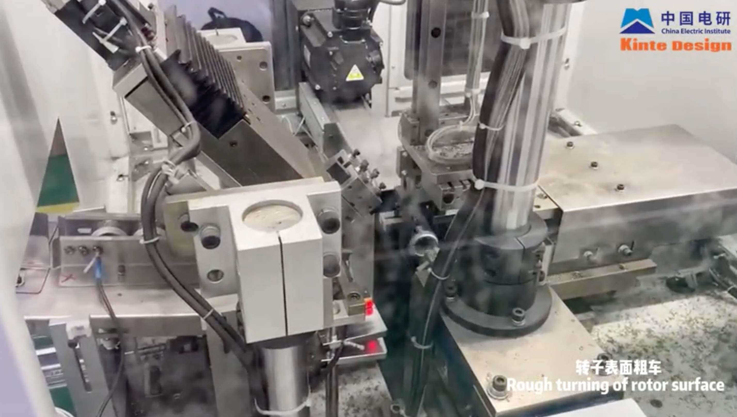 Automated Rotor Machining and Assembly Line