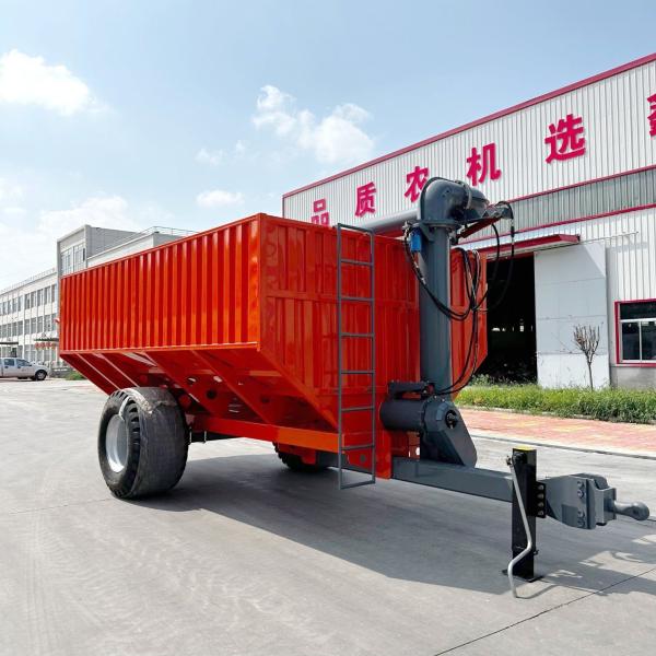 Agricultural Grain Cart Fertilizer Spreader Wear Resistant For Tractor