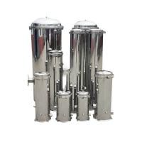 SS304 Filtre de précision industrielle de sécurité en acier au carbone pour la purification de l'eau