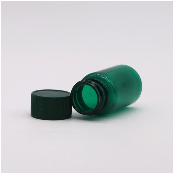 Matériau du collier PET 20 ml/CC Bouteille de médicament liquide avec bouchon