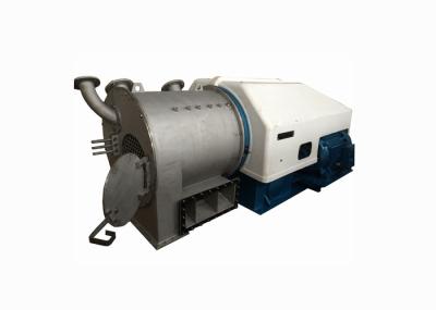 Centrifugador químico da descarga inferior horizontal para partículas plásticas
