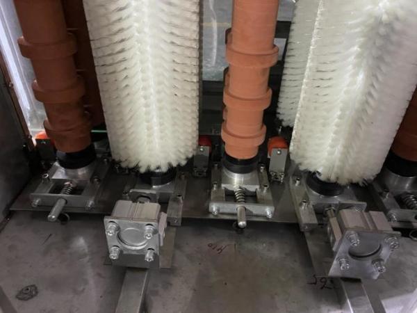Máquina de lavagem e secagem de vidro de 380 V/50 Hz para equipamento de fabrico de vidro isolante