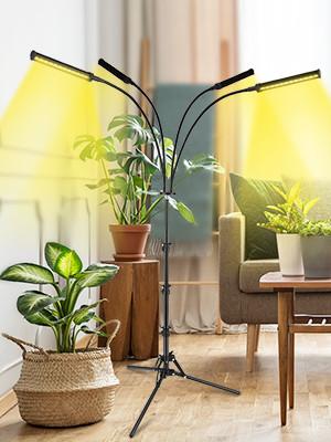 CE ROHS Full Spectrum 96W Lâmpada de planta LED de piso para plantas de interior