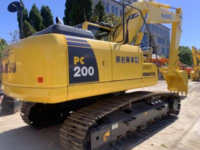 Excavadora usada Komatsu PC200 de segunda mano de gran calidad original japonesa en Shanghái