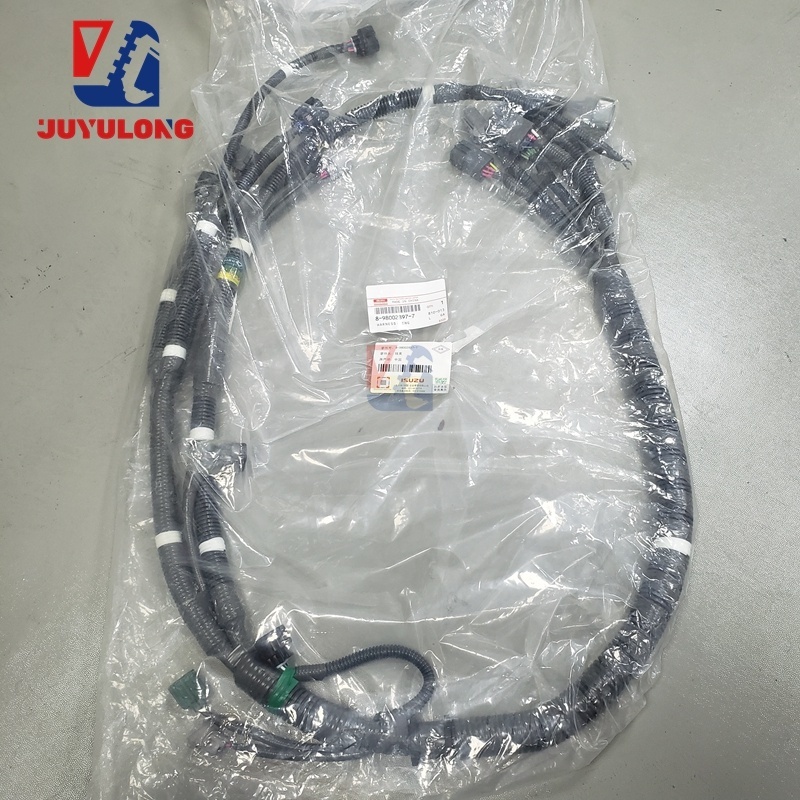 JUYULONG Excavator Parts ZAX240 330 360-3 4HK1 6HK1 Engine Wiring Harness for  Sumitomo Case Machinery Engine Parts