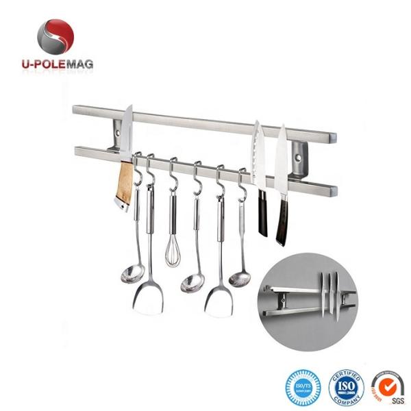 NdFeB магнитный материал 16-дюймовый ореховый деревянный магнит нож держатель магнитный бар кухня