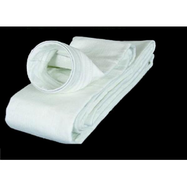 Nonwoven Needle Felt Glass Fiber Filter Cloth / Dust Filter Bag