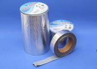 Ruban d'aluminium butyle argenté en bande flashant