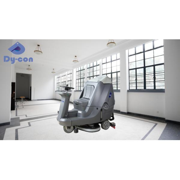 Máquina de limpieza de pisos de grado comercial, a batería, con 2 cepillos incluidos, para edificios de oficinas