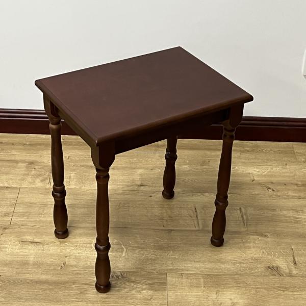 Natural or Dark Walnut Color Hall Wood Dining Table for Antique Restaurant