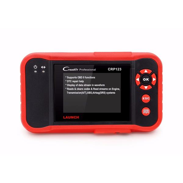Launch CRP123 Update Online LAUNCH X431 Creader CRP 123 ABS, SRS, Transmission and Engine Code Scanner