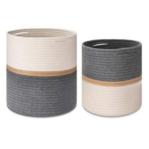 cotton rope plant basket woven basket 1012 Flower Pot Floor Indoor Planters for Home Decor