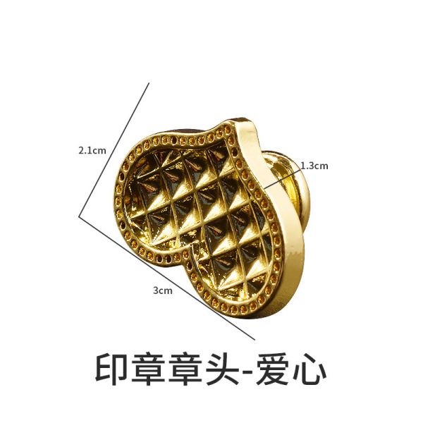 Drip glue DIY seal handle silicone mold fire paint seal head envelope wax seal universal handle grinding tool