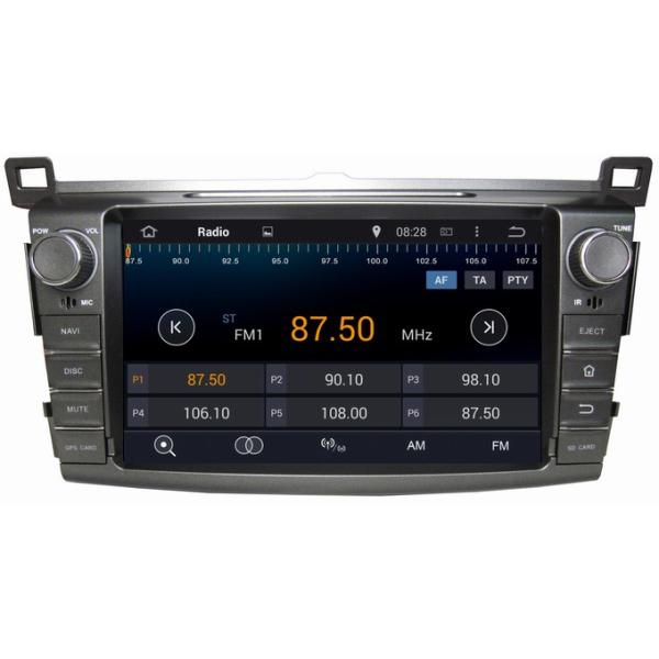 Ouchuangbo Pure Android 4.4 GPS Navigation Stereo System for Toyota RAV4 2013 DVD Multimedia Kit OCB-8017D