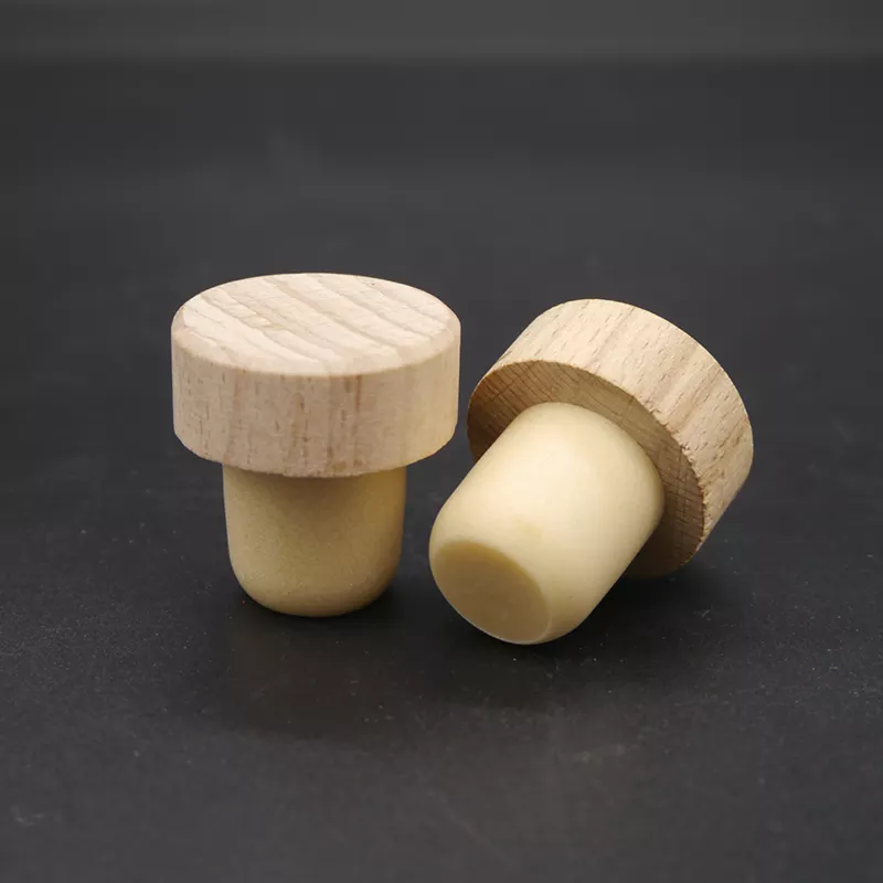 Круглая форма T Замак Металл Пластик Деревянный Ликер Коньяк Спиртные напитки Текила Водка Джин Бутылка рома Синтетическая пробка