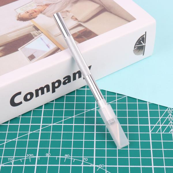 Metal Handle Scalpel Blade Knife for Craft Engraving Cutting Supplies DIY Stationery
