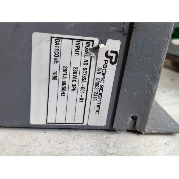 Pacific Scientific SC755A-001-01 Servo Drive Control Electronic Components