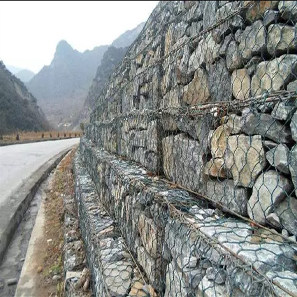 Шестиугольная корзина ячеистой сети 5*1*1m Gabion для проекта инженерства реки