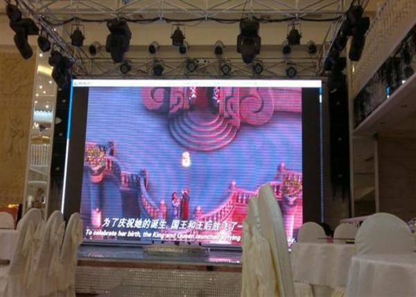 P3.91mm Indoor LED Display Panel 500x500mm IP65 Waterproof