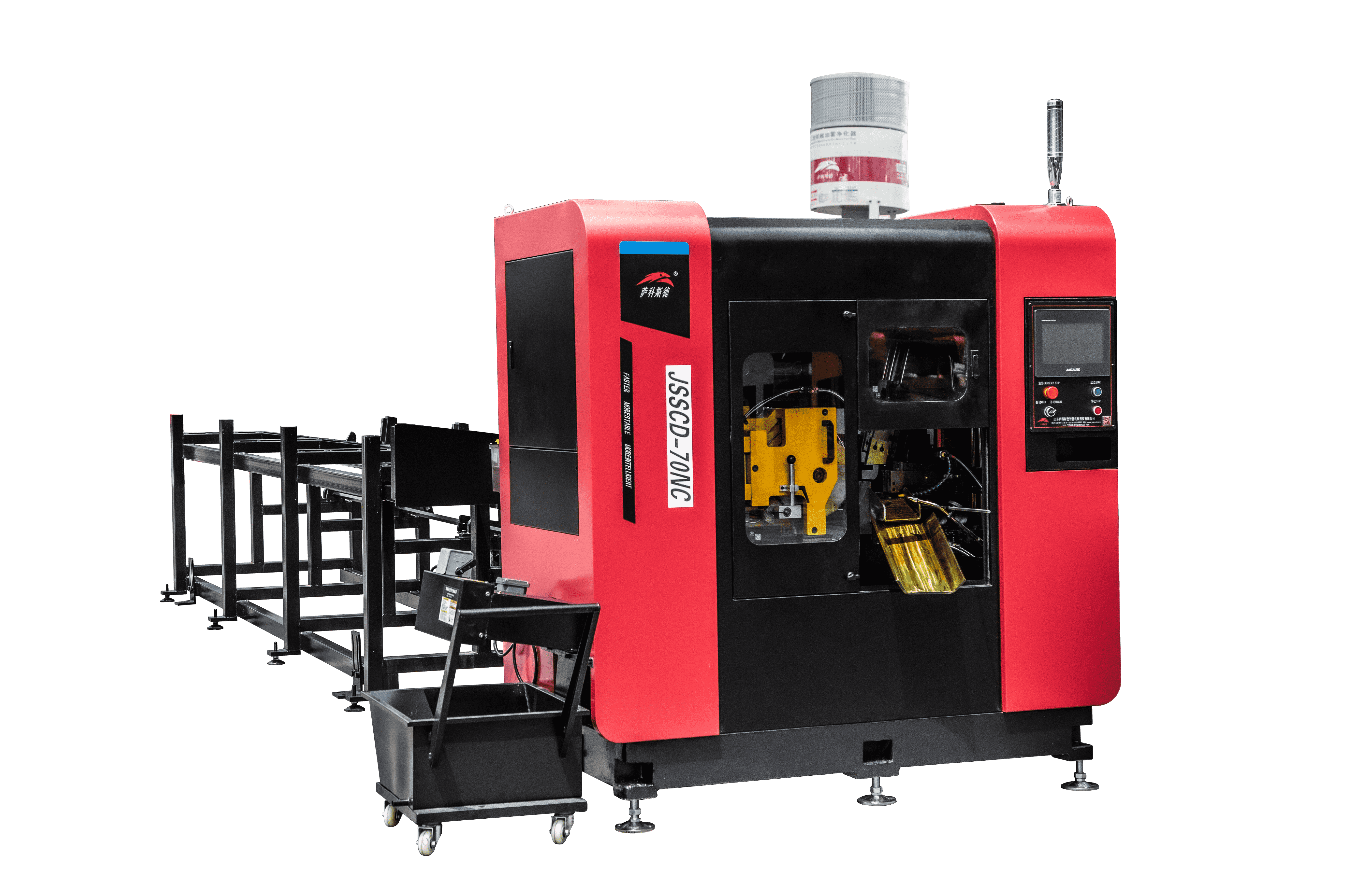 Copper Alloy Cnc Circular Saw Sharpening Machine 10mm - 70mm Pipe