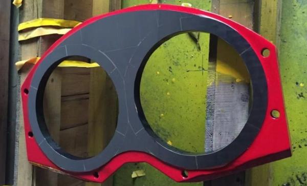 Zoomlion Schwing Concrete Pump Wear Plate Green Concrete Pump Spares