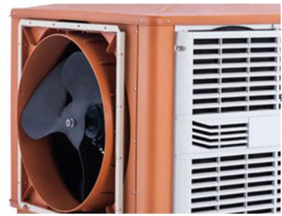 220v/380v Industrial Evaporative Cooler Commercial Axial Fan