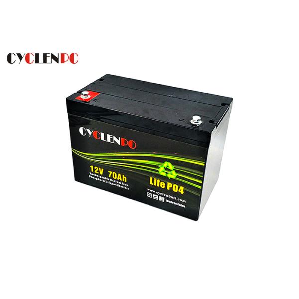 12v 70ah Lightweight UPS Li Ion Battery ,  Lithium Solar Replacement Batteries High Power