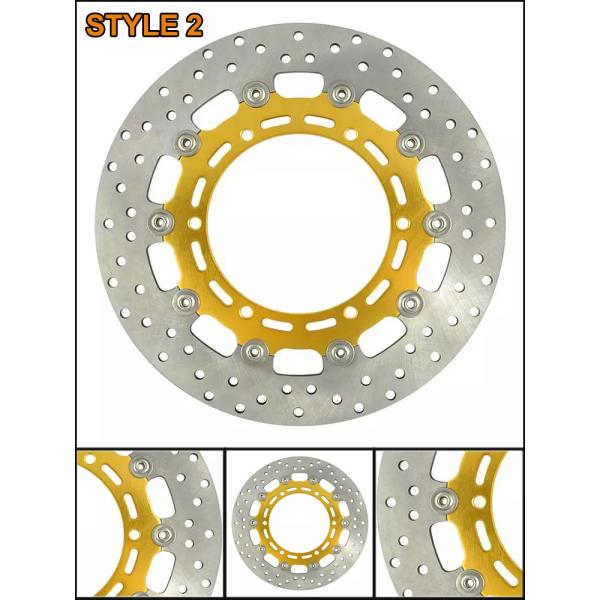 Custom 298mm Motorcycle Front Floating Brake Rotor Disc for Yamaha YZF R1 YZF R6