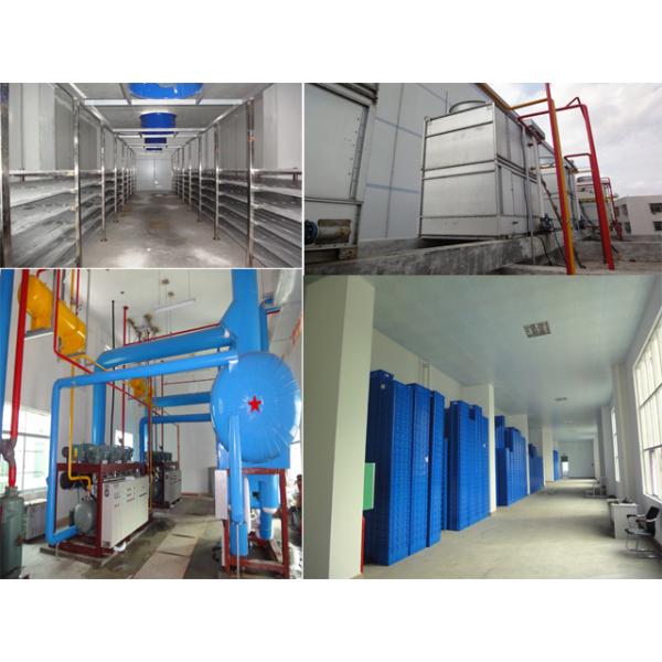 Large Scale Custom Cold Storage Built In Already Existed Warehouse With Electric Sliding Door