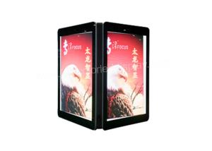 Road Advertising Outdoor Fixed LED Display Full Color Light Pole Panel Board
