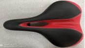 Weather Resistance Leather Bicycle Seat Narrow Road Bike Saddle Gel Padding