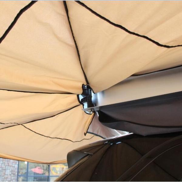 9KG Gross Weight Car Side Awning with Camping and Shower Tent Folding Size 162X19X10cm