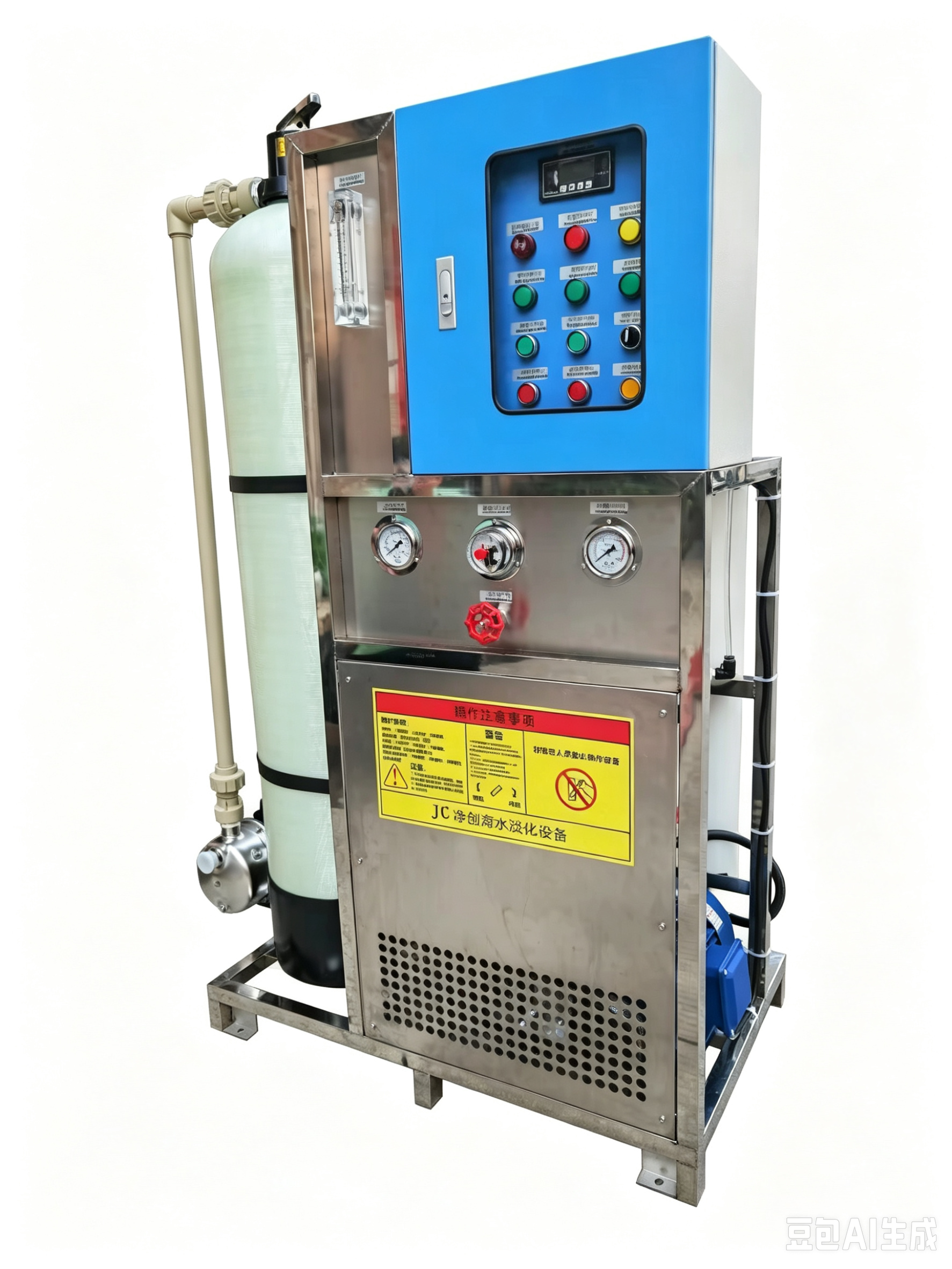 Marine Seawater Desalination Unit (Reverse Osmosis)