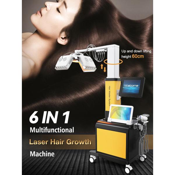 650nm 6 In 1 Laser Hair Growth Device For Scalp Care / Hair Regeneration