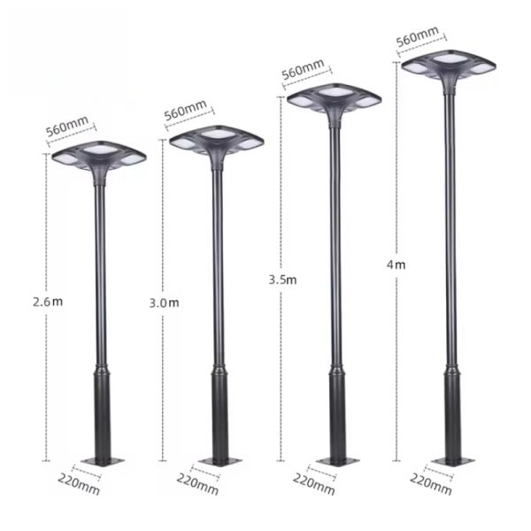 Waterproof LED Solar Garden Lights with Dusk to Dawn Motion Detection Energy-Saving for Pathways