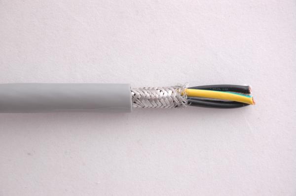 ROHS PVC Electrical Shield Multi-conductor cable UL2464 4Cx20AWG 300V with UL Certificate in Grey Color