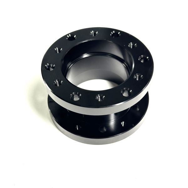 Aftermarket Aluminium Steering Wheel Adapter Kits Hub Spacers 50MM Extension For Motorsport